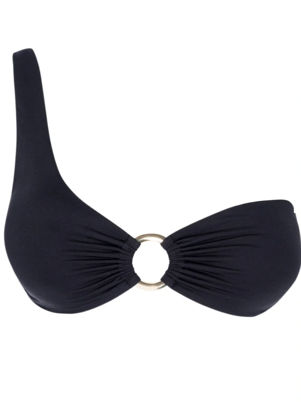 Monday Swimwear Antiqua Bikini Top and Bottom in Black. Women’s Large